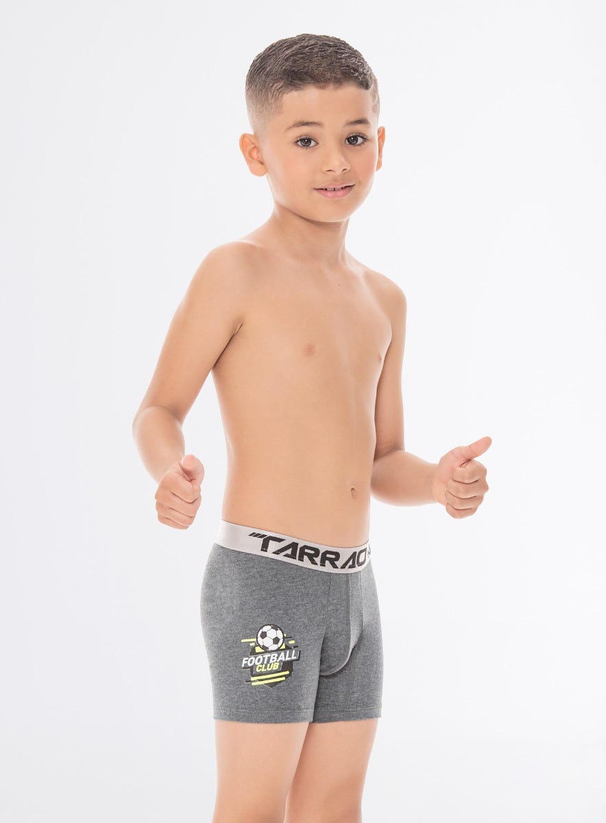 BOXER JUNIOR ALGODÓN REFLECTIVO