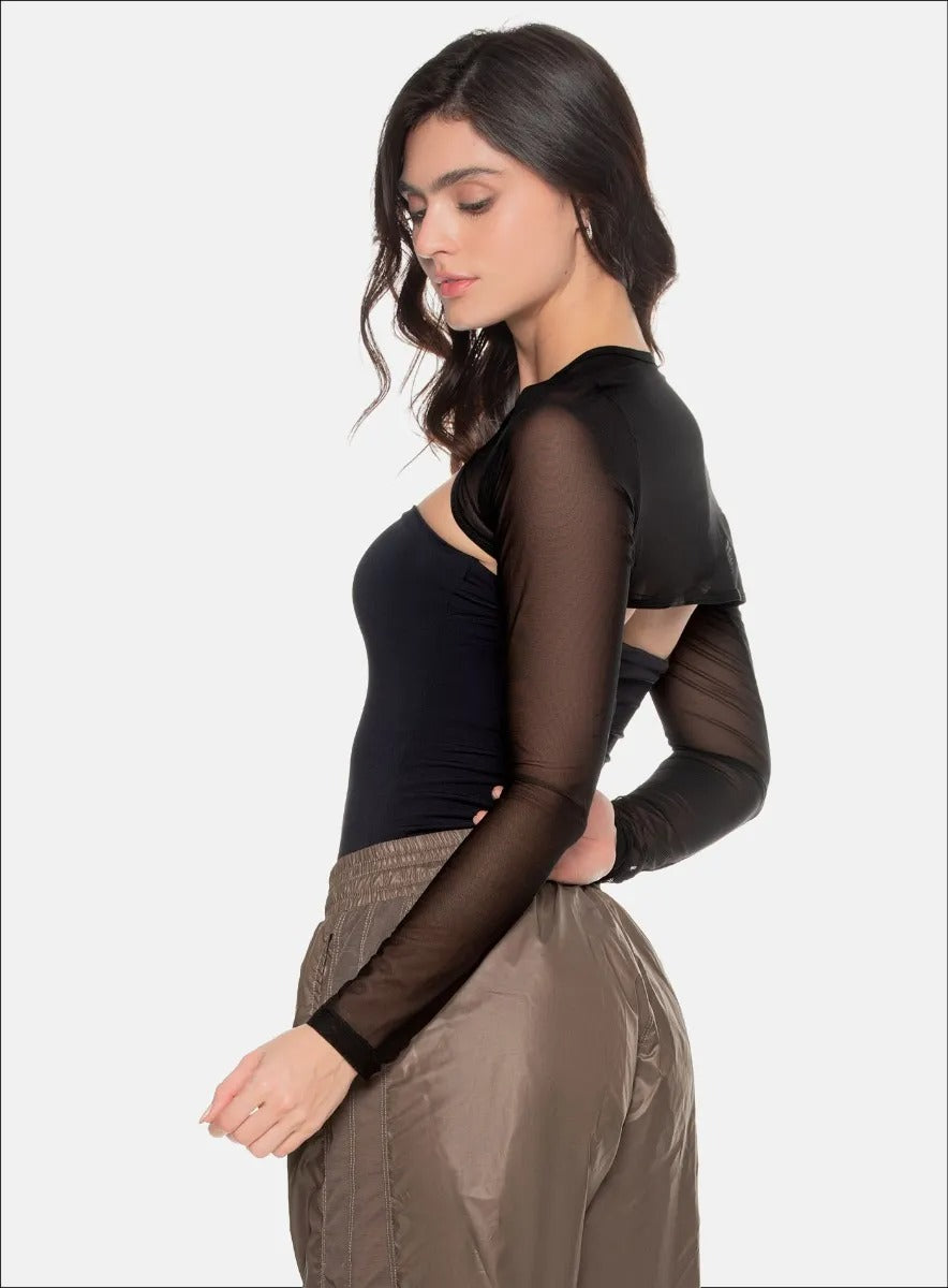 BODY DAMA POLIAMIDA TALLA S - M - ¡PRECIO ESPECIAL!