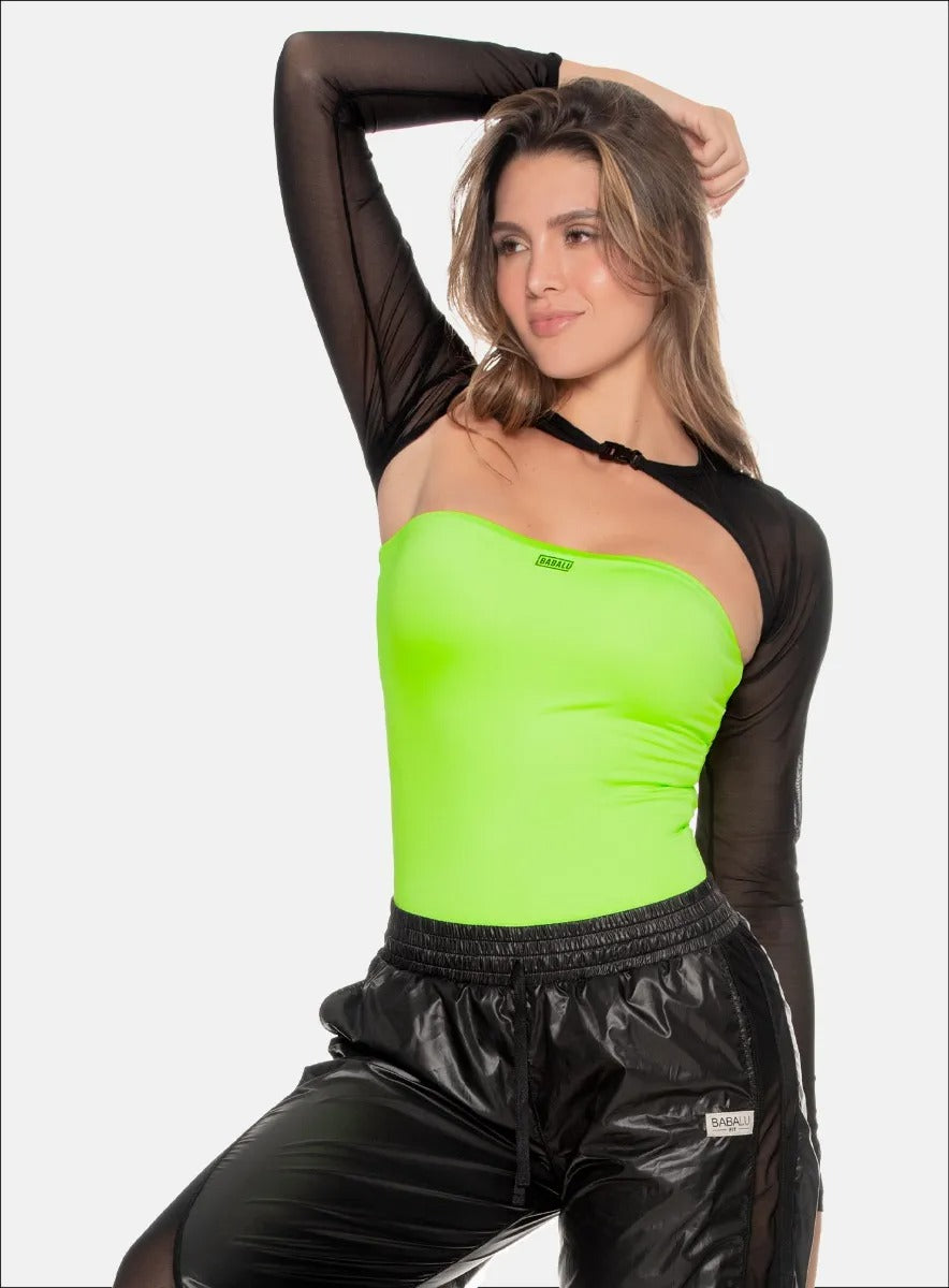 BODY DAMA POLIAMIDA TALLA S - M - ¡PRECIO ESPECIAL!