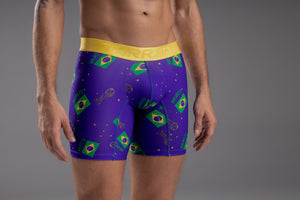 Boxer largo color brasil para hombre, marca TARRAO, referencia 78661, vista frontal. Compra al por mayor en babalu.com.co en COP.