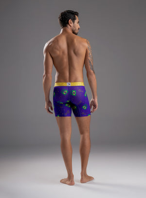 Boxer largo color brasil para hombre, marca TARRAO, referencia 78661, vista trasera. Compra al por mayor en babalu.com.co en COP.