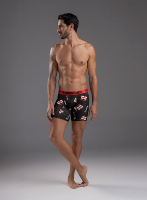Boxer largo color francia para hombre, marca TARRAO, referencia 78661, vista frontal. Compra al por mayor en babalu.com.co en COP.