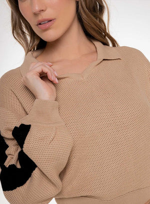 Buzo casual color negro para mujer, marca BABALÚ, referencia 112733, vista detalle. Compra al por mayor en babalu.com.co en COP.