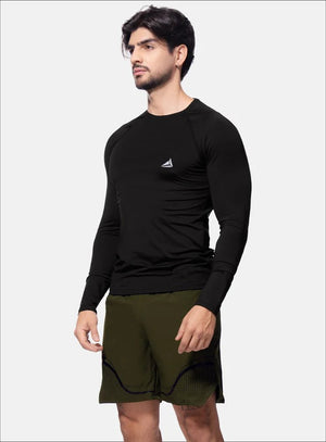 Camibuso deportivo color negro para hombre, marca INIZIO, referencia 84386, vista frontal. Compra al por mayor en babalu.com.co en COP.