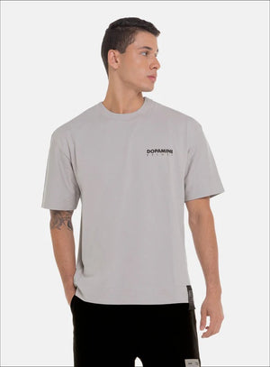 Camiseta oversize 100% algodón con estampado en frente de BBL MEN para hombre, vista 06.