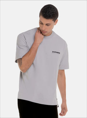 Camiseta oversize 100% algodón con estampado en frente de BBL MEN para hombre, vista 07.