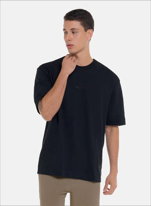 Camiseta oversize 100% algodón con estampado en frente de BBL MEN para hombre, vista 10.