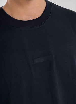 Camiseta oversize 100% algodón con estampado en frente de BBL MEN para hombre, vista 15.