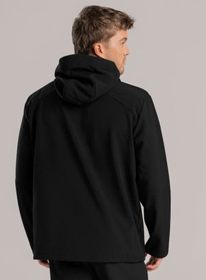Chompa deportiva color negro para hombre, marca BBL MEN, referencia 86826, vista trasera. Compra al por mayor en babalu.com.co en COP.