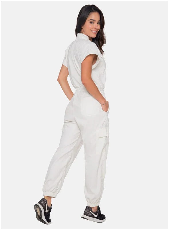 ENTERIZO DEPORTIVO SEMI IMPERMEABLE POLIÉSTER