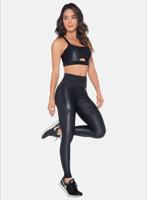 LEGGINS DEPORTIVO POLIAMIDA APARIENCIA CUERO