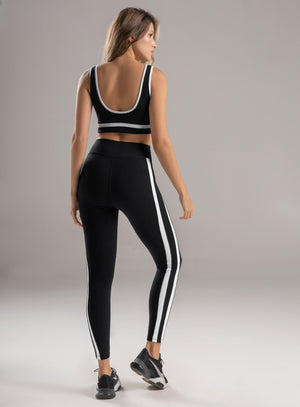 Leggins deportivo color azul, marca BABALÚ, referencia 113483, vista detalle. Compra al por mayor en babalu.com.co en COP.