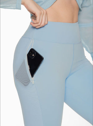 Leggins deportivo color azul para mujer, marca BABALÚ, referencia 110393, vista detalle. Compra al por mayor en babalu.com.co en COP.