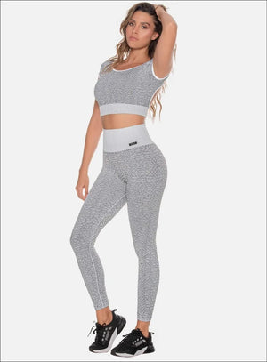 Leggins deportivo color blanco, marca BABALÚ, referencia 109853, vista detalle. Compra al por mayor en babalu.com.co en COP.