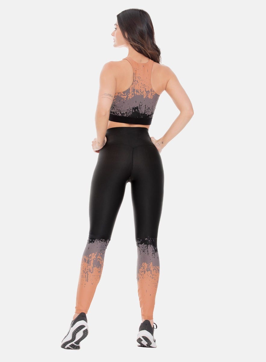 LEGGINS DEPORTIVO  POLIAMIDA JACQUARD