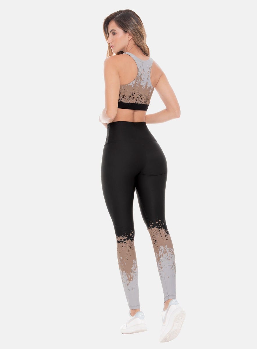 LEGGINS DEPORTIVO POLIAMIDA JACQUARD