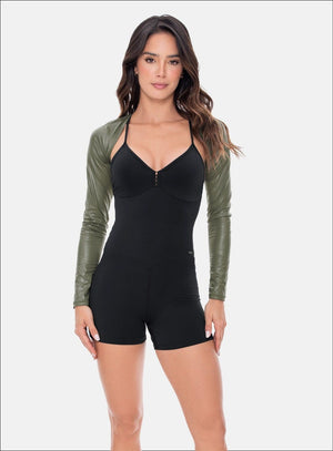 Manguito deportivo color gris para mujer, marca BABALÚ, referencia 103123, vista frontal. Compra al por mayor en babalu.com.co en COP.