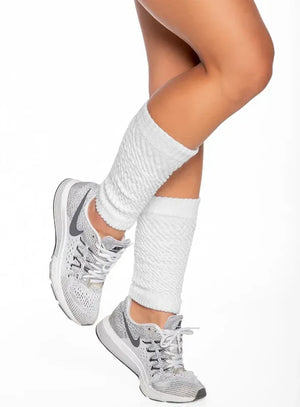 Media deportiva color blanco para mujer, marca BABALÚ, referencia 1123, vista detalle. Compra al por mayor en babalu.com.co en COP.