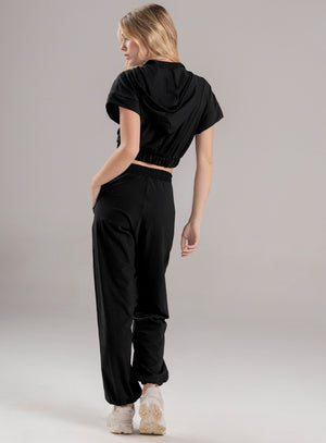 Pantalon deportivo color arequipe para mujer, marca BABALÚ, referencia 112483, vista trasera. Compra al por mayor en babalu.com.co en COP.