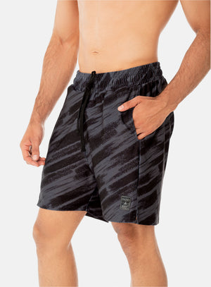 Pantaloneta deportiva color blanco para hombre, marca INIZIO, referencia 86326, vista frontal. Compra al por mayor en babalu.com.co en COP.