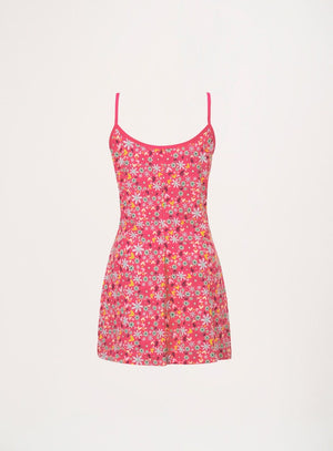Pijama miley color rosado para mujer, marca BABALÚ, referencia 28031, vista frontal. Compra al por mayor en babalu.com.co en COP.