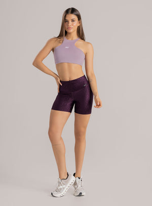 Short deportivo color rosado neon para mujer, marca BABALÚ, referencia 114433, vista frontal. Compra al por mayor en babalu.com.co en COP.