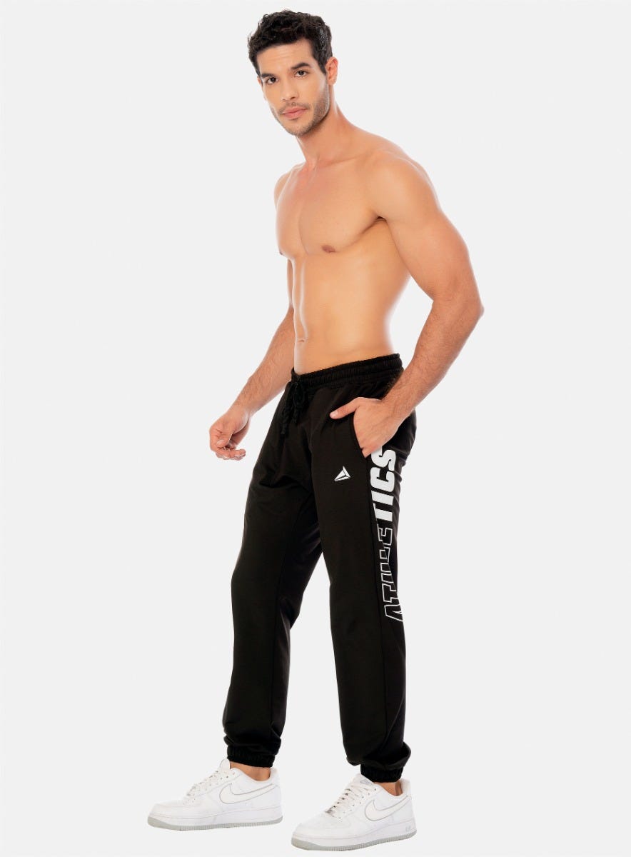 JOGGER DEPORTIVO HOMBRE ESTAMPADO TALLA S - M - L - XL - ¡PRECIO ESPECIAL!