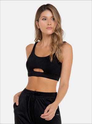 Top casual color negro para mujer, marca BABALÚ, referencia 112003, vista frontal. Compra al por mayor en babalu.com.co en COP.