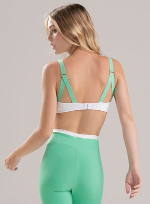 Top deportivo color blanco, marca BABALÚ, referencia 113493, vista detalle. Compra al por mayor en babalu.com.co en COP.