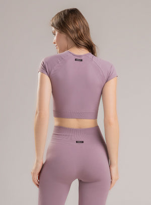 Top deportivo color mora leche, marca BABALÚ, referencia 113243, vista detalle. Compra al por mayor en babalu.com.co en COP.