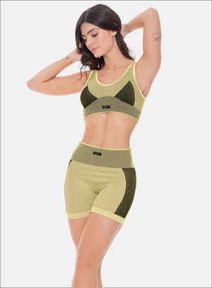 Top deportivo color rosado para mujer, marca BABALÚ, referencia 108873, vista frontal. Compra al por mayor en babalu.com.co en COP.