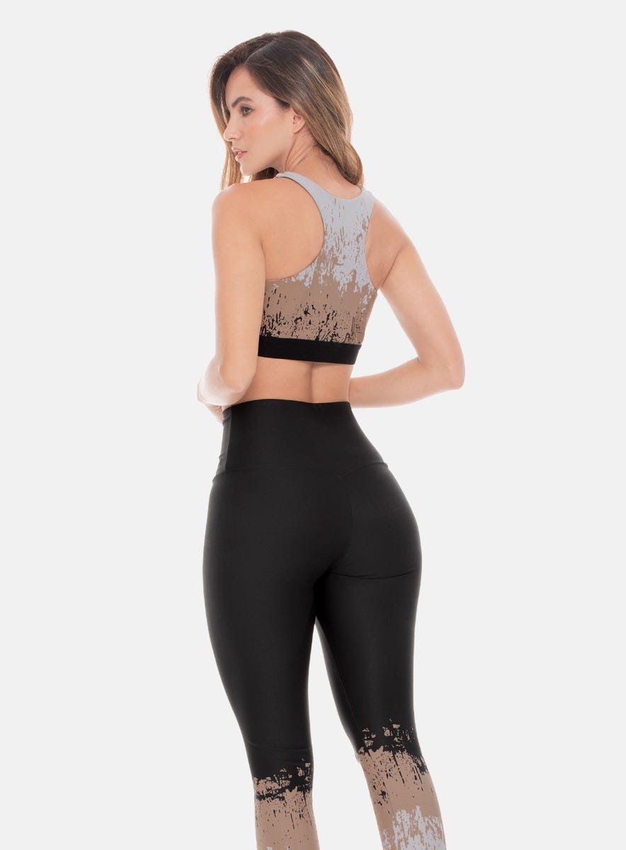 TOP DEPORTIVO POLIAMIDA JACQUARD