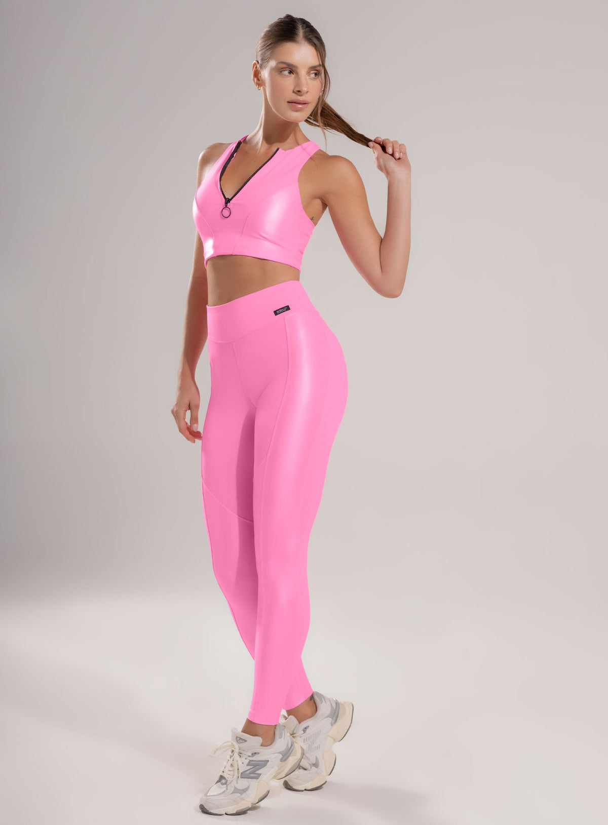 LEGGINS DEPORTIVO TELA APARIENCIA CUERO - PRECIO ESPECIAL