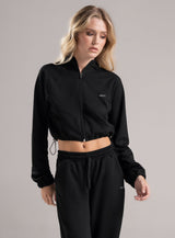 CHAQUETA ESTILO URBANO EN TELA TEXTURIZADA DISEÑO GALLETA