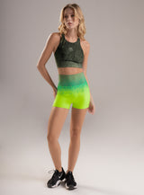 SHORT DEPORTIVO TEJIDO JACQUARD EN DEGRADE