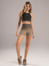 SHORT DEPORTIVO TEJIDO JACQUARD EN DEGRADE