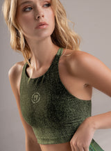 TOP DEPORTIVO TEJIDO JACQUARD EN DEGRADE