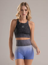 TOP DEPORTIVO TEJIDO JACQUARD EN DEGRADE
