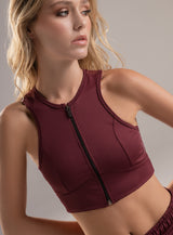 TOP DEPORTIVO CON CIERRE