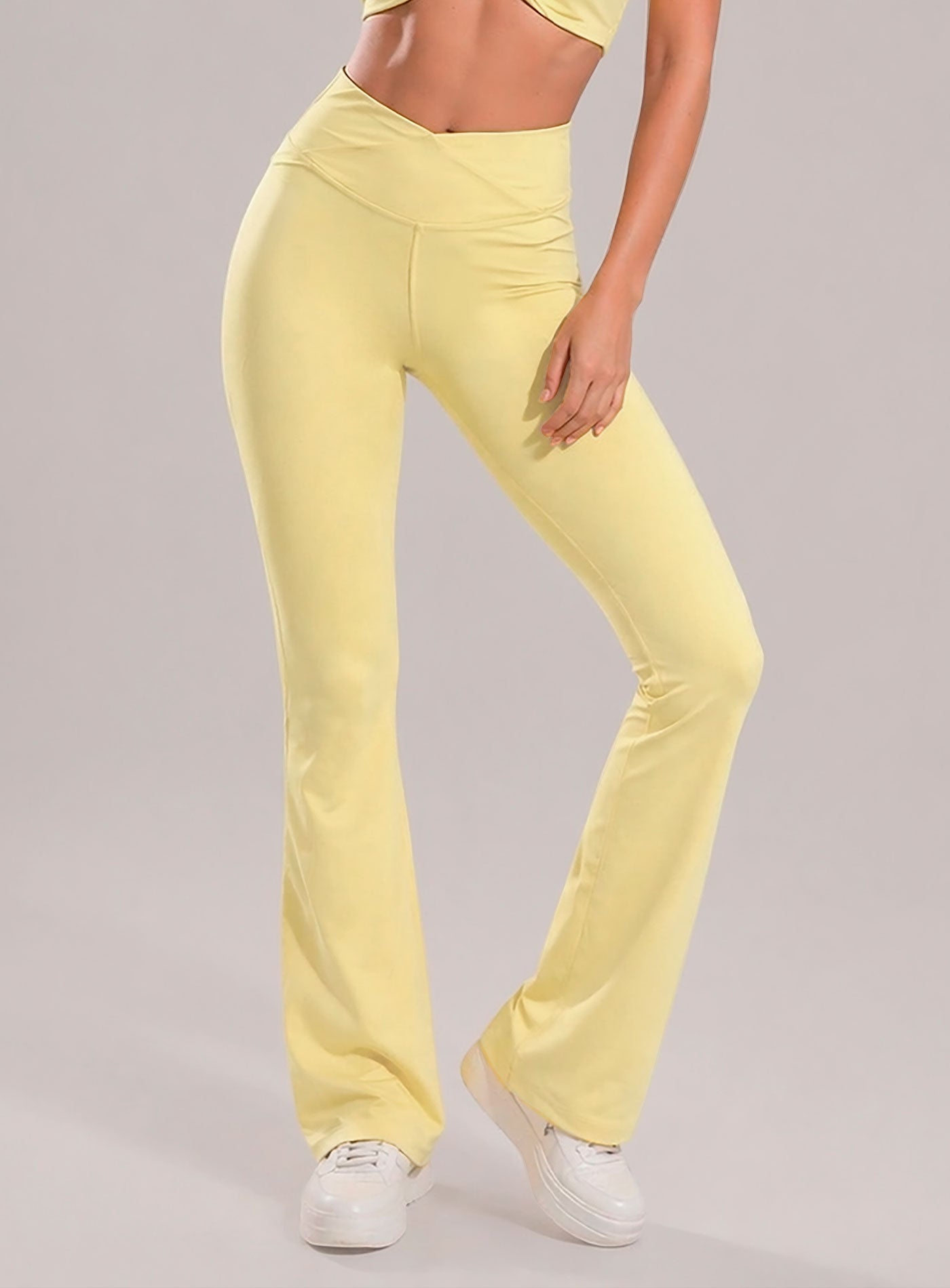 PANTALÓN TELA SHERY BOOTCUT ACAMPANADO