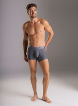 BOXER CORTO MICROFIBRA MALLA