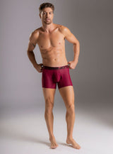 BOXER CORTO MICROFIBRA MALLA