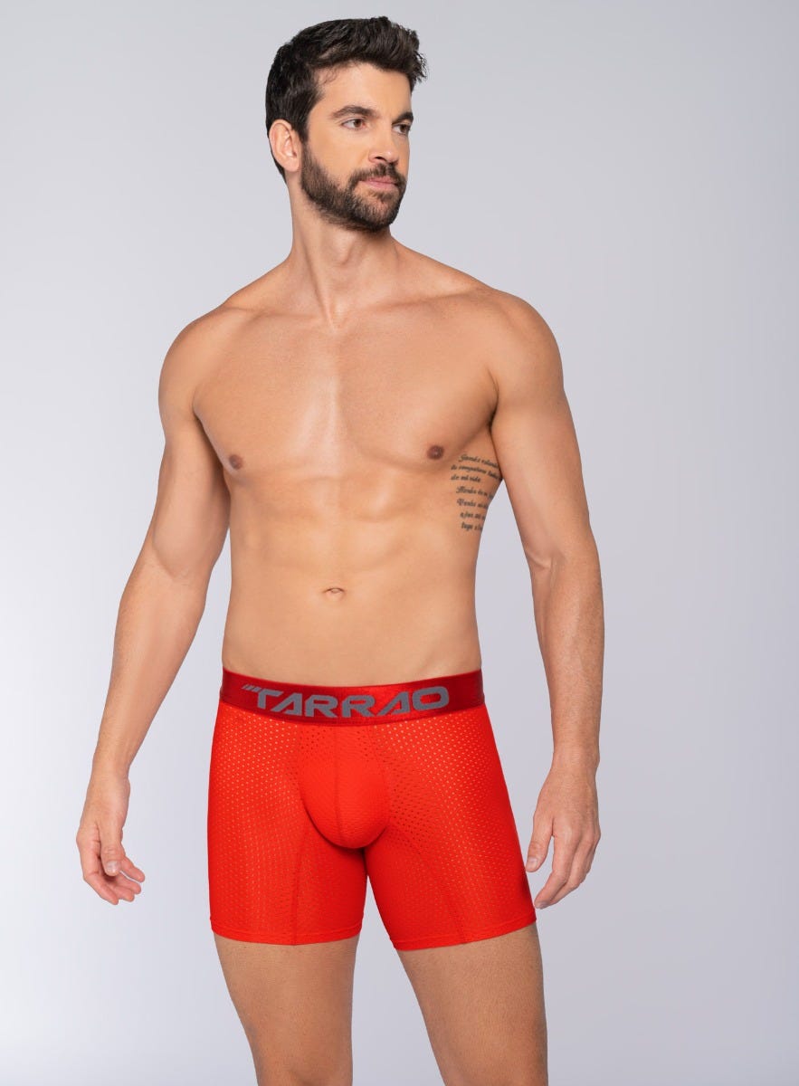 BOXER CORTO MICROFIBRA MALLA