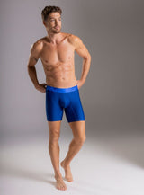 BOXER LARGO MICROFIBRA MALLA