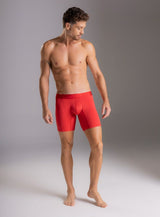 BOXER LARGO MICROFIBRA MALLA