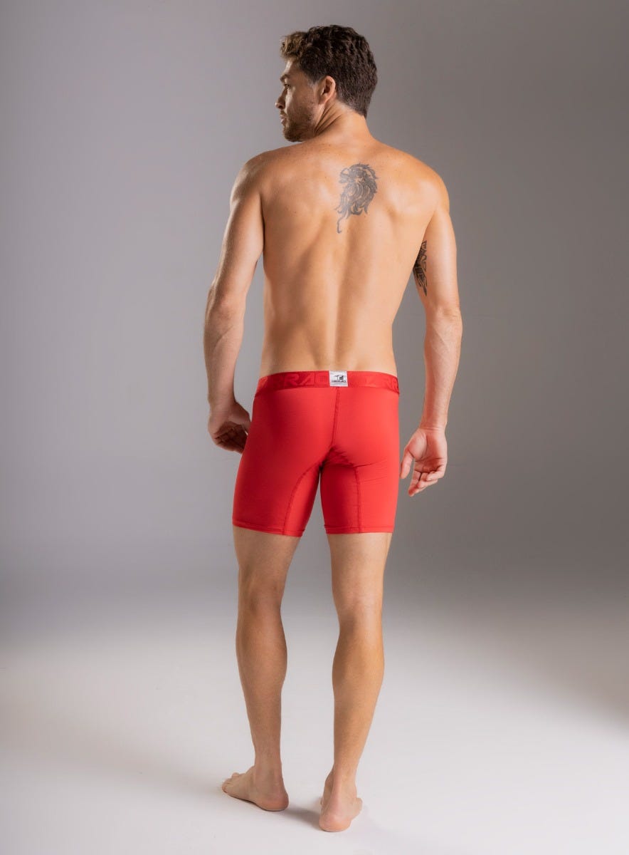 BOXER LARGO MICROFIBRA MALLA