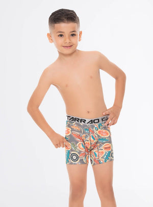 Boxer microfibra barrita Tarrao Gris ref 76331A