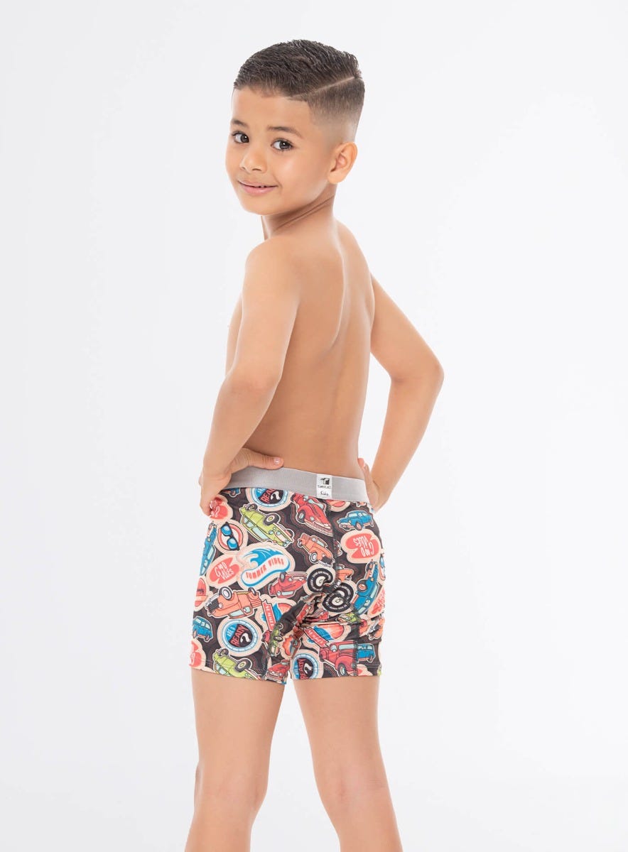 Boxer microfibra barrita Tarrao Negro ref 76331A