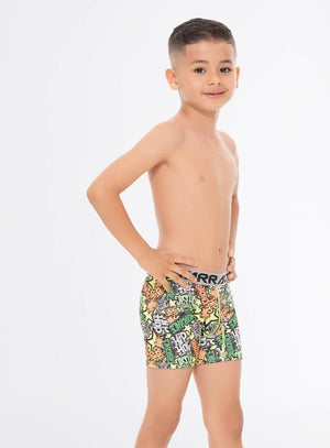 Boxer microfibra barrita Tarrao Verde ref 76331B