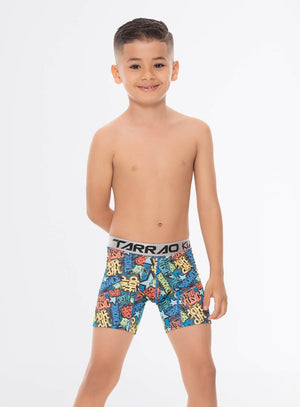 Boxer microfibra barrita Tarrao Azul ref 76331B